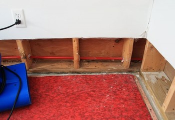 Basement Flood in Atkinson, New Hampshire